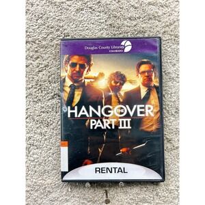 The Hangover Part III DVD 2013 Widescreen Bradley Cooper Ed Helms Zach